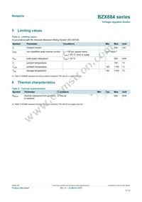 BZX884-C4V3 Datasheet Page 3