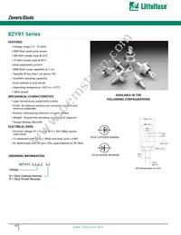 BZY91C68R Datasheet Cover