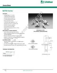BZY93C36R Datasheet Cover