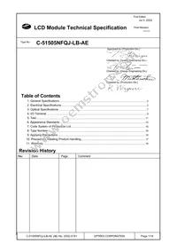 C-51505NFQJ-LB-AE Datasheet Cover