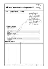 C-51505NFQJ-LG-AF Datasheet Cover