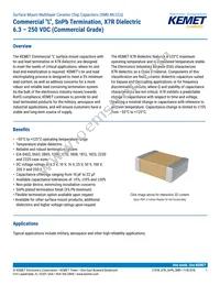 C0402C221J5RALTU Datasheet Cover