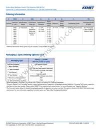 C0402C221J5RALTU Datasheet Page 2