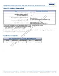 C052C159C2G5TA Datasheet Page 3