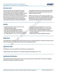 C0603R154K3RAC7867 Datasheet Page 3