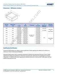 C0603X102F3GAC7867 Datasheet Page 4