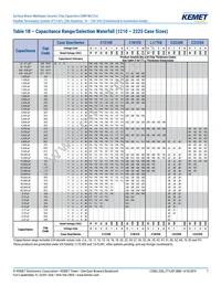 C0603X102F3GAC7867 Datasheet Page 7