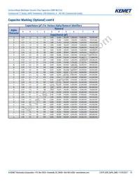 C0805C475K4PALTU Datasheet Page 13