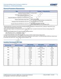 C0805C475K9RACTU Datasheet Page 4