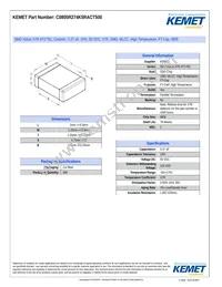 C0805R274K5RACT500 Datasheet Cover