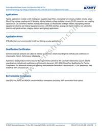 C0805W332KCRACTU Datasheet Page 4