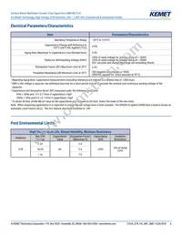 C0805W332KCRACTU Datasheet Page 6