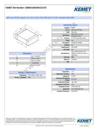 C0805X105K3RACAUTO Cover