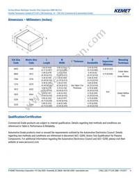 C0805X121J5GAC7800 Datasheet Page 4