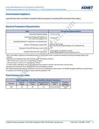 C0805X121J5GAC7800 Datasheet Page 5