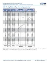 C0805X121J5GAC7800 Datasheet Page 8