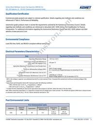 C0805X222G3GEC7210 Datasheet Page 6