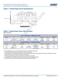 C0805X222G3GEC7210 Datasheet Page 16