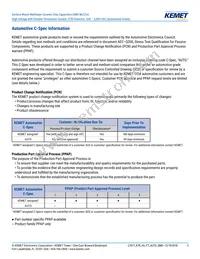 C0805X472KBRACAUTO Datasheet Page 3