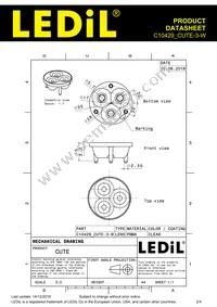 C10429_CUTE-3-W Datasheet Page 2