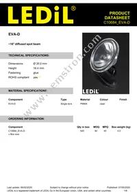 C10684_EVA-D Datasheet Cover