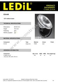 C10685_EVA-M Datasheet Cover