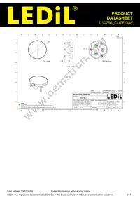 C10756_CUTE-3-W Datasheet Page 2