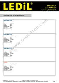 C11191_TUIJA-3-W Datasheet Page 4