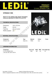 C11415_STRADA-T-DN Datasheet Cover