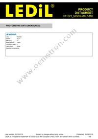 C11521_NIS83-MX-7-MD Datasheet Page 3
