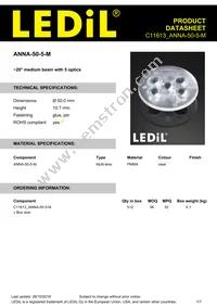 C11613_ANNA-50-5-M Datasheet Cover