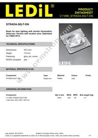 C11889_STRADA-SQ-T-DN Datasheet Cover