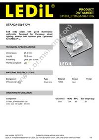 C11891_STRADA-SQ-T-DW Datasheet Cover
