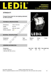 C12049_STRADA-FT Datasheet Cover