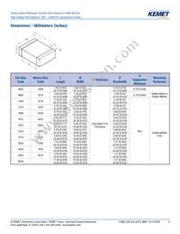 C1206C221KCGACAUTO Datasheet Page 4