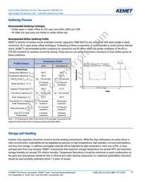 C1206C221KCGACAUTO Datasheet Page 13