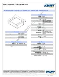 C1206C224K5RACAUTO Datasheet Cover