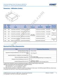 C1206C273G5JAC7800 Datasheet Page 5