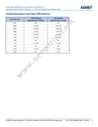 C1206J224K3RACAUTO Datasheet Page 6