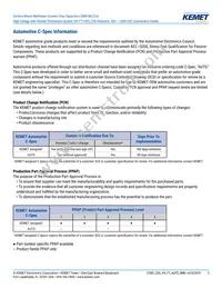 C1206X102JBGACAUTO Datasheet Page 3