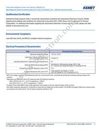 C1206X102JBGACAUTO Datasheet Page 5