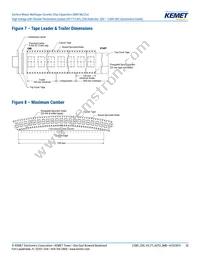 C1206X102JBGACAUTO Datasheet Page 20