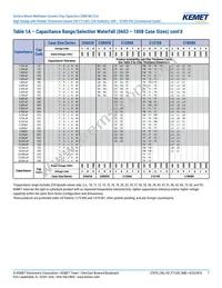 C1206X300JDGACTU Datasheet Page 7