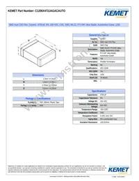 C1206X472JAGACAUTO Datasheet Cover