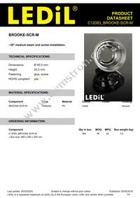 C12083_BROOKE-SCR-M Datasheet Cover