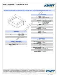 C1210X103JAGACAUTO Datasheet Cover