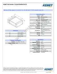 C1210X475K5RACAUTO Datasheet Cover