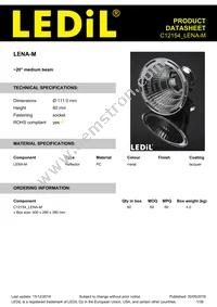 C12154_LENA-M Datasheet Cover