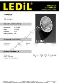 C12359_TYRA3-WW Datasheet Cover