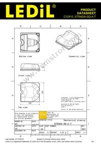 C12410_STRADA-SQ-A-T Datasheet Page 2